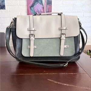 Vegan Leather Work/Laptop Bag